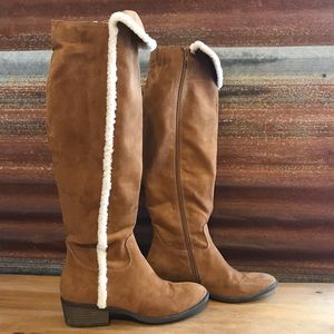 Mia Knee High Brown Boot